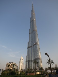 The Burj Khalifa, Dubai – tallest building in the world