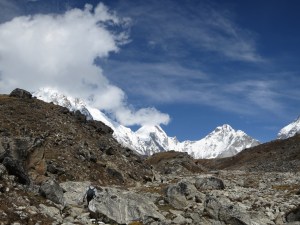 On the way to Gorak Shep