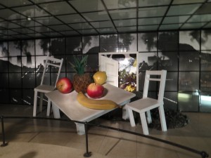 A truly bizarre piece on the second floor of the Ho Chi Minh Museum A truly bizarre piece on the second floor of the Ho Chi Minh Museum