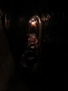 Inside the Vinh Moc Tunnels (north of Hue), where local villagers lived underground for years during the Vietnam War Inside the Vinh Moc Tunnels (north of Hue), where local villagers lived underground for years during the Vietnam War