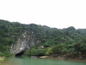 The entrance to Phong Nha Cavern – until recently, believed to be the largest cave in the world The entrance to Phong Nha Cavern – until recently, believed to be the largest cave in the world