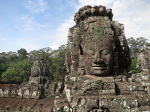 Faces on the Bayon