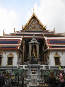 Lots of gold trim, in Wat Phra Kaew