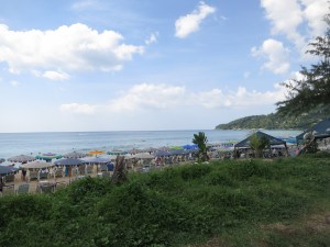Crowded beaches at Patong