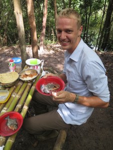 Breakfast piranha.  Tasty.