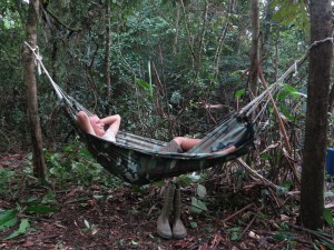 Comfortably a-hammock