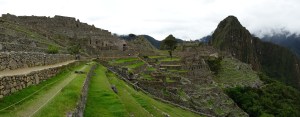 Machu Picchu.  As seen shortly after you enter, with Huayna Picchu on the right