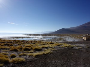 A great spot for a hot spring bath in southern Bolivia