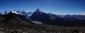 Mount Fitz Roy and its surrounds, here seen from Mirador Loma del Pliegue Tumbado Mount Fitz Roy and its surrounds, here seen from Mirador Loma del Pliegue Tumbado