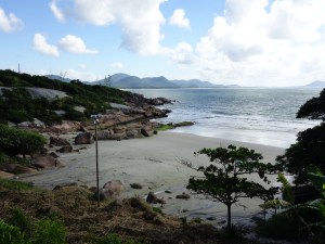 The little beach nearest our hostel, complete with spotlight to light it up at night – well, except that one night when the power went out – giving the night owls somewhere to go once the bar’s closed