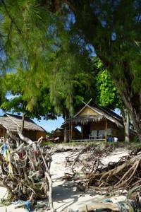 Our beachfront bungalow for a week on Koh Lipe